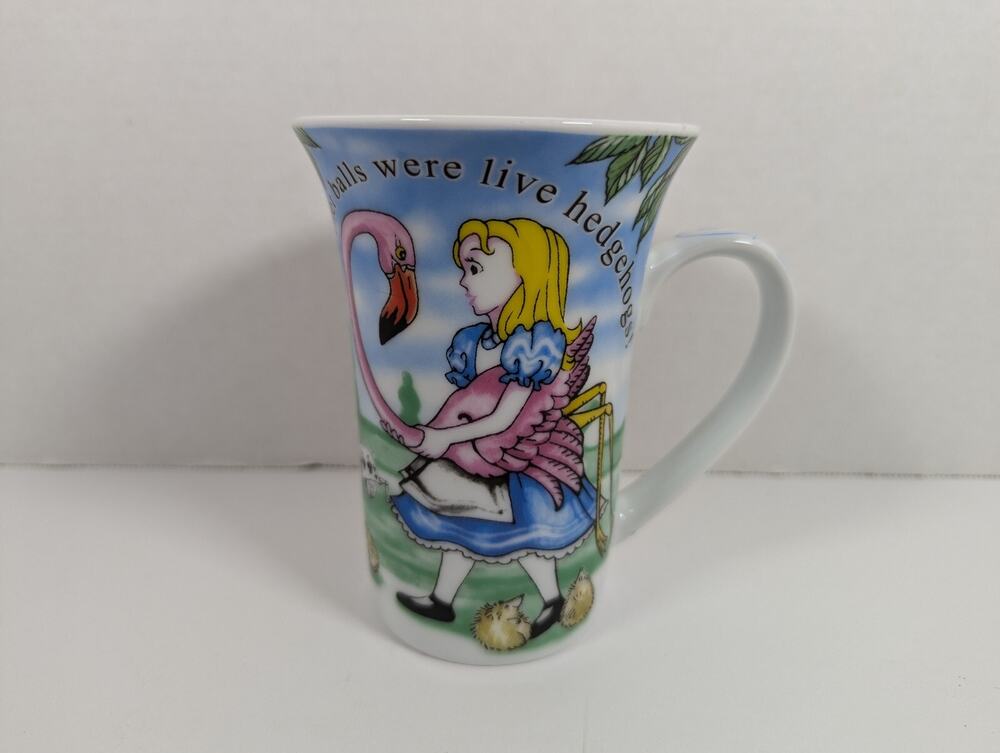 Alice In Wonderland Mug Croquet Paul Cardew Cafe Tall Latte Coffee Cup 12oz